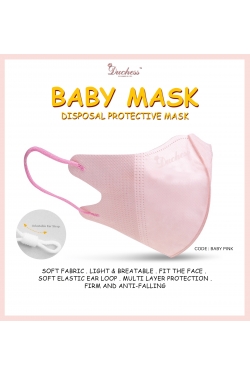 DUCKBILL BABY MASK - BABY PINK